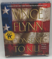 AUDIO BOOK ON CD - VINCE FLYNN - Consent to Kill