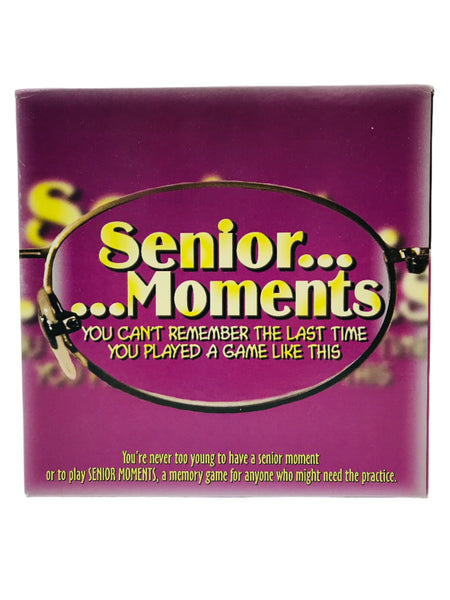 NEW! Senior Moments Board Game