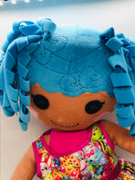 Lalaloopsy Build a Bear Blue Hair