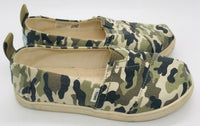 Toms Camouflage Pattern Slip On Shoes Girls 12Y