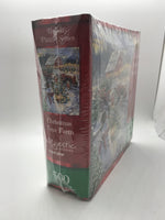 NEW! Unopen Box Majestic Puzzle 500 PC HoIiday Puzzle Series Christmas Party