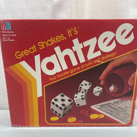 Vintage 1982 COMPLETE YAHTZEE Damaged Box