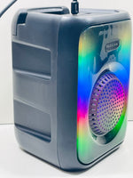 FULLY TESTED Proscan Bluetooth Speaker Rainbow LED Color Changing