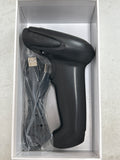 Barcode scanner handheld Black wired