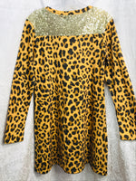 NWT! Simply Southern Animal Print Dress Ladies S