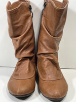 Kids Feet Lil Dominique Riding Boot Tan Girls 10 LT WEAR