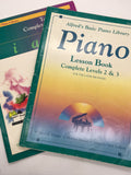 Alfred's Basic Piano Library Set 17 Books: Level 1A thru Level 5