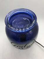 TESTED Scentsy "God is Great" Blue Iridescent Scensy Warmer