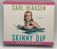 AUDIO BOOK ON CD - CARL HIAASEN - Skinny Dip