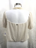 O'Neill NWT Heather Beige Crop Top Juniors XL