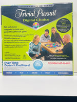 TESTED COMPLETE Trivial Pursuit Digital Choice Board Game