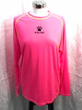 Kelme NWT K-Air Hot Pink & Yellow Cooling Shirt Ladies  XL