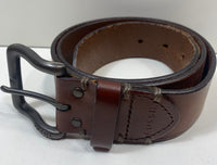 Fossil Leather Belt Mens 32" SHOWS WEAR