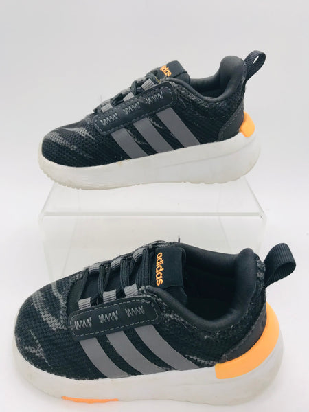 Adidas Black Gray Shoes Toddler Boys 5K