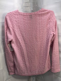 Shein Pink Long Sleeve Ladies Shirt S