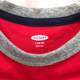 NWT Old Navy Athletic Shirt Red & Blue Boys 10-12