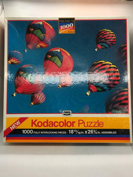 Kodacolor UNCOUNTED Hot Air Balloon Jamboree Puzzle 1000 pcs