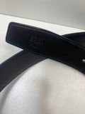 EUC Black Leather Belt 28-30 / 90cm