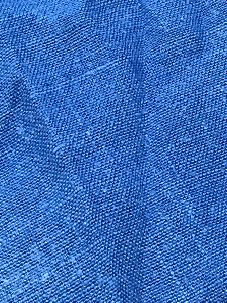 Unbranded Table Cloth Fabric Round Denim Blue 60"