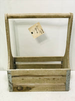 NWT Westbury Wooden Rustic Vintage Replica Tool Box 11" x 15"