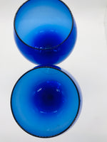 Cobalt Blue Wine Glasses 2 pcs