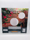 NIB! Better Homes & Gardens Solar Powered 10" Fabric Pendant Lanterns 2 pk