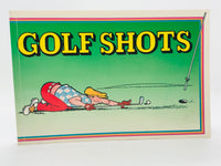 Vintage Book 1991 Soft Cover GOLF SHOTS Softcover Cartoon Paperback book by HERBERT KAVET