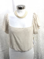 O'Neill NWT Heather Beige Crop Top Juniors XL