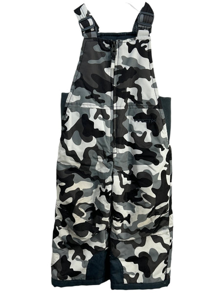 SNOW BIB Arctix Gray Camo Boys 2T