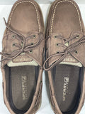 Sperry Leather Boat Shoes Dark Brown Boys 6M LT WEAR