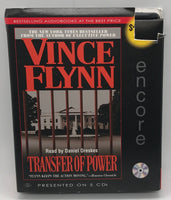 AUDIO BOOK ON CD - VINCE FLYNN - Transfer of Power