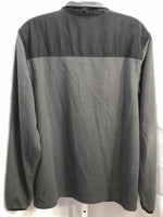 Athletic Works Grey Fleece & Black Jacket Mens M