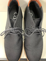 EUC Calvin Klein Blue Cushioned Alory Round Toe Lace-up Chukka Boot Navy Blue Mens 11