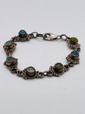 Sterling Silver 925 BRACELET Small Wrist or Child Size with Beads