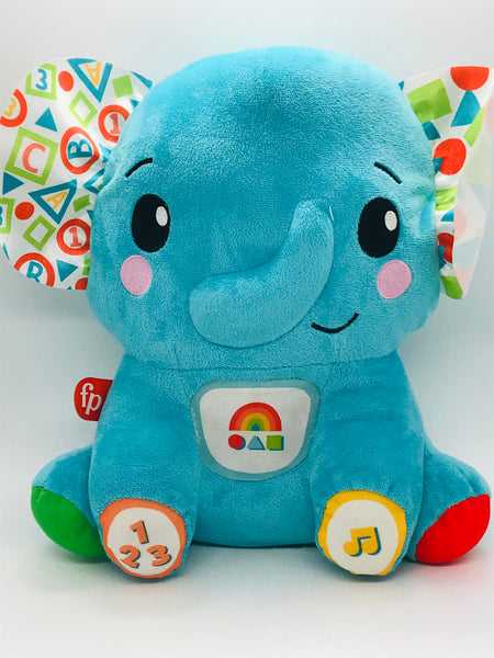 TESTED Fisher-Price® Lights & Learning Elephant Infant Toy