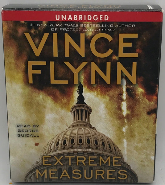 AUDIO BOOK ON CD - VINCE FLYNN - Extreme Measures