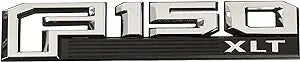 NIP 2015 Ford F-150 XLT 2 PC Fender Emblem Nameplate OEM NEW FL3Z-16720-D