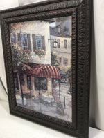 Chuck's Coffee House Framed Wall Art  25" x 21"