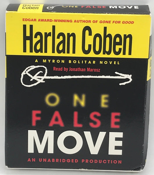 AUDIO BOOK ON CD - HARLAN COBEN - One False Move