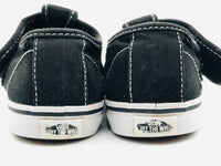 Vans Mary Jane Style Black & White Girls Toddler 10 LT WEAR on HEART