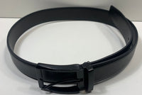 EUC Black Leather Belt 28-30 / 90cm