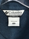 Columbia Dark Aqua Blue Fleece Jacket Ladies S