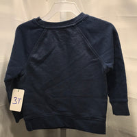 Cat & Jack Blue "Genius" Shirt Boys 3T