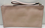 Michael Kors Jet Set Wristlet Purse/Wallet/Clutch Rose Pink Pebble Grain Leather 9.5"