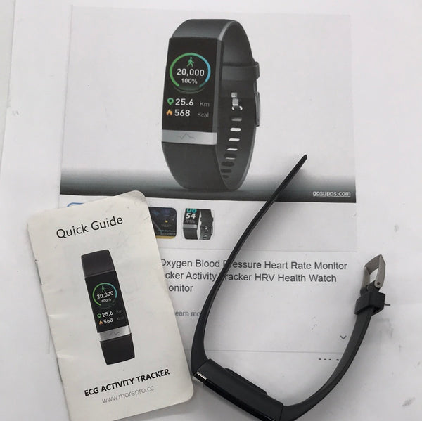 TESTED Morepro ECG Activity Tracker Black