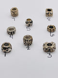 Sterling Silver 925 PANDORA STYLE SPACER BEAD 2