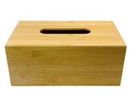 Bamboo Rectangle Tissue Box Cover LT WEAR