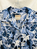 Expressions Dress Blue Hawiian Tank Dress Ladies 8