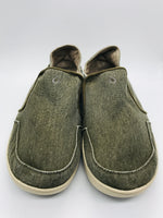 Olukai Nohea Olive Green Canvas Shoes Mens 10