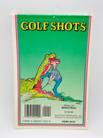 Vintage Book 1991 Soft Cover GOLF SHOTS Softcover Cartoon Paperback book by HERBERT KAVET